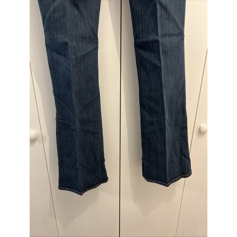 VTG Y2K Blue Cult Jeans Women's Sz 28 Flared Low Rise Denim MADE IN USA, 30x33 - Picture 7 of 10
